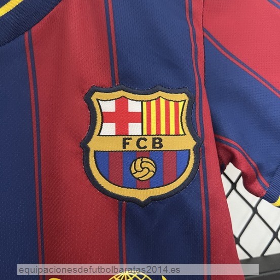 Nuevo 1ª Conjunto De Niños Barcelona Retro 2009 2010 Rojo Azul Baratas